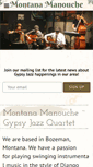 Mobile Screenshot of montanamanouche.com